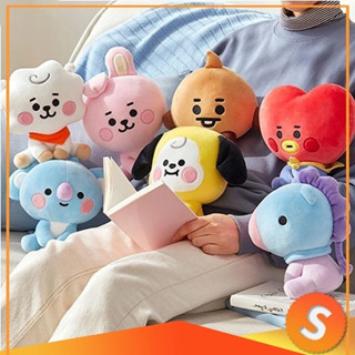 KPOP BTS BT21 坐姿娃娃 35 釐米嬰兒毛絨玩具 TATA COOKY CHIMMY KOYA SHOOKY