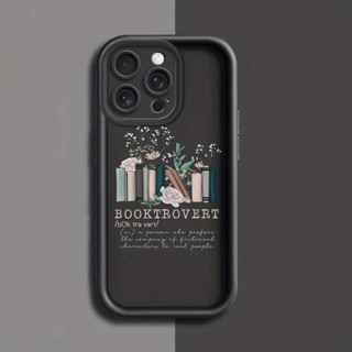 書籍模式設計手機殻，適用於iPhone16/15/14/13/12/11/7/8 Plus Pro Max Mini，可