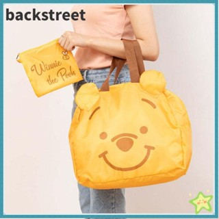 BACKSTREET旅行包,可折疊大容量便攜式行李手提包,方便卡通印花防水手提袋女孩