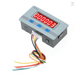 Mini LED 數字計數器模組 DC/AC5V~24V 帶 NPN 和 PNP 訊號介面的電子累加器 1~999999