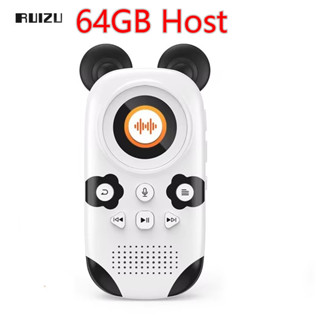 Ruizu X31Sport 藍芽 MP3 播放器 64GB 無損夾式音樂播放器支援 FM 收音機錄製視頻電子書計步器