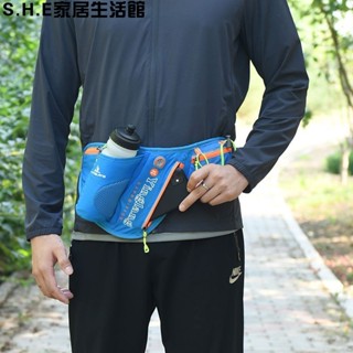 SHE新品推薦新款運動健身跑步水壺腰包男女戶外多功能徒步登山運動裝備手機包可批發