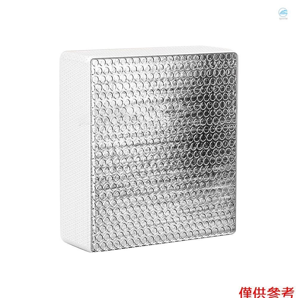 Crtw RV 通風絕緣子 14*14*3 英寸 RV 天窗絕緣子罩露營車通風絕緣子鋁箔反光錶面內置高彈性絕緣海綿