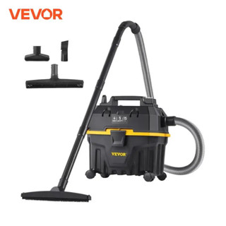 VEVOR 便攜式幹濕兩用吸塵器 15 陞適用於汽車和家用電器 1200 瓦功率強吸力吸塵器和吹風機