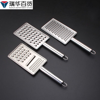✨桃園發貨✨削皮刀 颳皮刀削皮器 【廚房小工具】不銹鋼蘿蔔絲刨絲器多功能切菜器土豆磨薑蒜泥刨