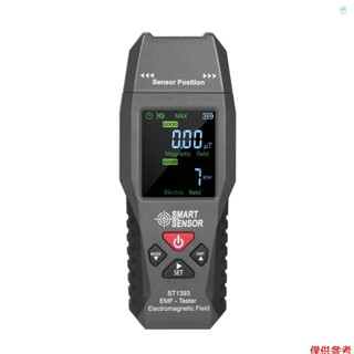Crtw SMART SENSOR ST1393 EMF Meter 電磁場 EMF 檢測儀手持式迷你數字液晶電磁場輻射