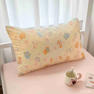 限時特惠💕【店鋪熱銷】A類春夏簡約卡通48*74cm成人單人枕頭套枕套單衹一對裝枕芯內膽套 壹品生活家居