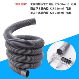 精品 【每米易裁剪】洗衣機排水管延長管波輪通用型接頭加長面盆下水管菜盆出水管 5b