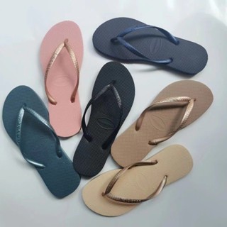 【臺灣發貨】限時特價Havaianas哈瓦仕拖鞋 平底女款 SLIM沙灘夾腳拖 人字拖 防滑拖鞋 夏季海邊防滑沙灘鞋