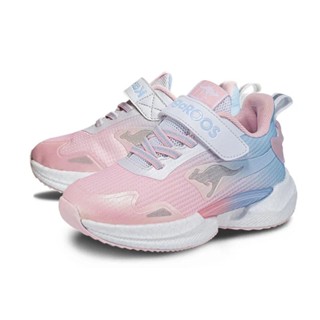 【魔法童鞋】KangaROOS 美國袋鼠鞋 TRITIUM 太空科技輕量 童鞋 透氣支撐 漸層色系 粉 紫 KK4150