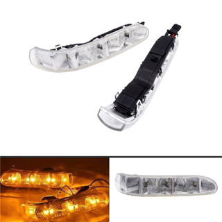 汽車後視鏡燈 LED 指示燈轉向訊號燈汽車適用於梅賽德斯-賓士 CL S 級 W220 215 2003-2006
