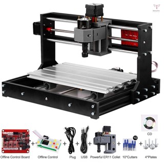 升級版 CNC 30*18 PRO GRBL 控制 DIY 迷你 CNC 機 3 軸 Pcb 銑床木路由器雕刻機帶離線控