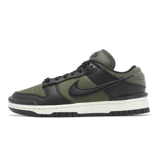 Nike 休閒鞋 Wmns Dunk Low Twist 女鞋 卡其 綠 厚鞋舌 解構 [ACS] DZ2794-300