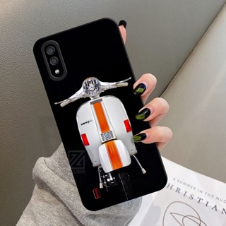 SAMSUNG 軟殼 Hp 三星 Galaxy A01 時尚手機殼 Vespa ZELORA 手機殼三星 Galaxy