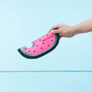 狗狗西瓜飛盤 磨牙解悶發聲 寵物玩具 耐咬磨牙 解悶神器 發聲玩具 啾啾聲 寵物玩具 中小型犬互動玩具