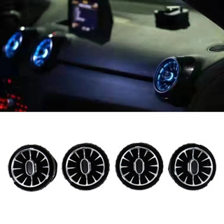 汽車配件 前儀錶闆 LED 空調出風口渦輪內飾適用於奧迪 A1 2012 2013 2014 2015 2016