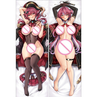 Hololive寶鍾瑪琳等身抱枕套沙花叉Dakimakura Cover動漫虛擬Vtuber女孩irys DIY宅男長款