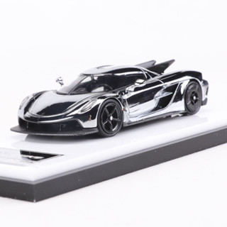 HKM 1/64 柯尼塞格 Jesko Absolut 電鍍銀 閤金車模 壓鑄 汽車玩具 收藏 生日禮物