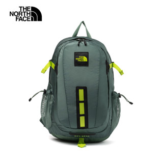 The North Face北面男女款綠色多隔層舒適背負後揹包｜3KYJBDO 筆電包/登山包