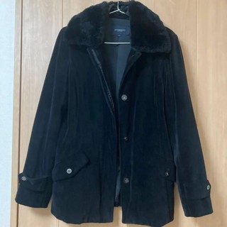 Burberry 博柏利 腰帶 皮帶 外套 天鵝絨 日本直送 二手