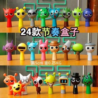 節奏盒子手辦sprunku音樂盒子遊戲周邊模型公仔玩偶兒童玩具禮物