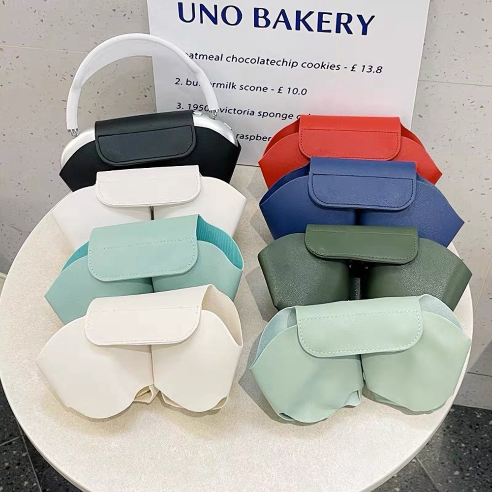 適用於 AirPods Max PU 皮革頭梁殼的 AirPods Max2 耐用頭帶保護套