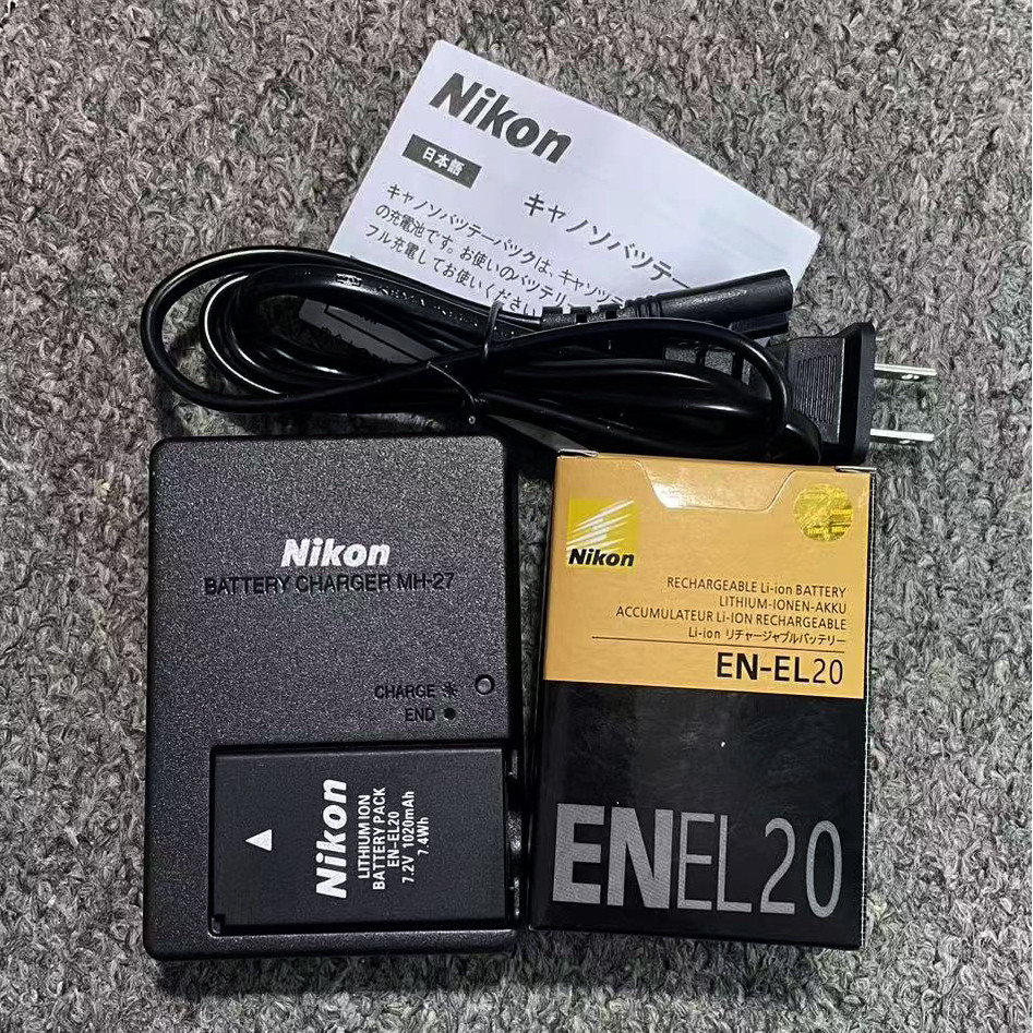 尼康原廠  EN-EL20 相機電池 EN-EL20A J1 J2 J3 S1 P1000 coolpix A P950