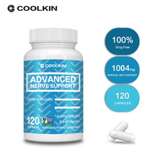 Coolkin R-硫辛酸補充劑300 毫克，維生素 B 複合物，美國原裝進口，60/120粒
