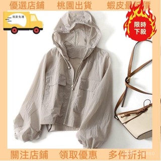 最低價不用找！🚚 冰絲防曬衣 冰絲外套 夏季連帽防曬服 抗UV防曬外套 防紫外綫 透氣薄款外套 休閑外套 戶