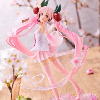 初音未來手辦櫻花公主殿下美少女玩偶模型週邊車載擺件禮物玩具