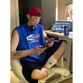 【特惠免運】男士背心 夏季背心 透氣背心 背心男夏季純棉寬鬆百搭上衣籃球坎肩汗衫健身運動潮牌無袖T恤ins