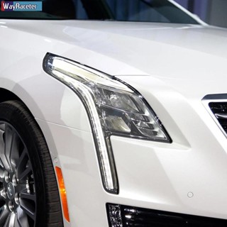 凱迪拉克 XT4 XT5 XT6 CT4 CT5 CT6 XTS ATS Escalade 配件汽車裝飾汽車前燈透明貼紙