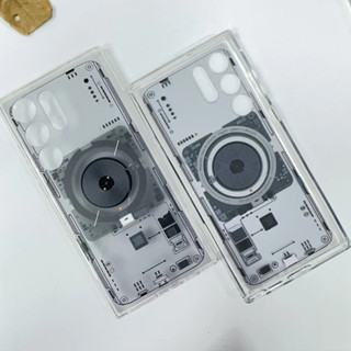 SAMSUNG 適用於三星 Galaxy S25 S24 Ultra S25Ultra 5G 細孔電路板磁性防摔手機殼的