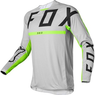 熱賣新款夏季騎行服 FOX Apparel 長袖襯衫 MTB 戶外越野摩托車上衣自行車襯衫