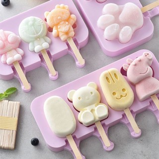 淘好物雪糕模具傢用爪爪棒冰矽膠食品級冰棒冰糕冰激淩盒冰棒模具冰模型