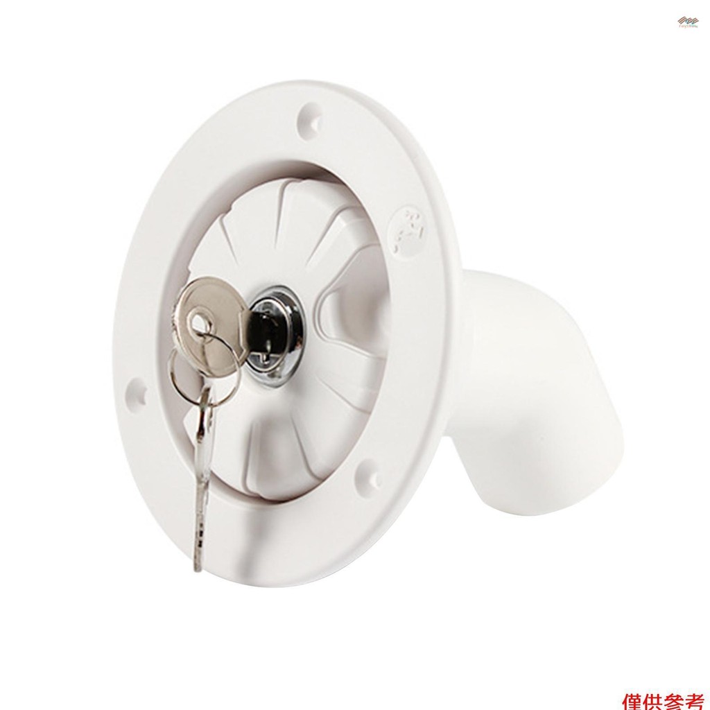 帶鎖的重力進水口可鎖定帽,可鎖定用於 RV 船露營拖車大篷車的閂鎖過濾器