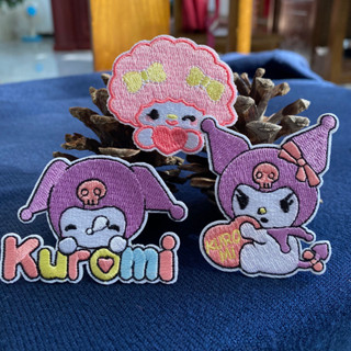 ✨店鋪自粘款卡通刺繡庫洛米美樂蒂布貼衣服破洞補丁貼修補貼diy'25.5.12
