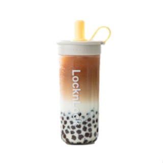 樂扣FUN 飲吸管杯750ml(蜂蜜燕麥奶)[大買家]