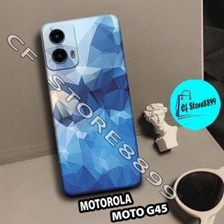 HP Procamera 軟殼適用於最新 MOTOROLA MOTO G45 手機抽像 MOTIF MOTOROLA M
