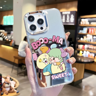 可愛的DIMOO11pro防摔iPhone16promax手機殼15pro鏡面12pro保護殼14plus大孔13pro