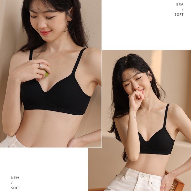 臺灣出貨 石墨烯 無痕內衣 少女內衣 無鋼圈內衣 小胸 集中內衣 學生內衣 收副乳 上託 防下垂內衣 舒適內衣 薄款文胸