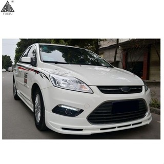 09-15款三廂Ford Focus小包圍 13福特Ford Focus大包圍尾翼前後唇側裙改裝空力套件
