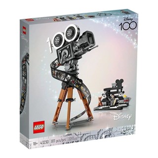 LEGO樂高43230華特·攝影機致敬版兒童益智拼裝玩具積木