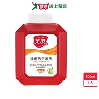 美琪天然T3抗菌洗手慕斯補充瓶500ml【愛買】