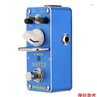 Yoh AROMA AMO-3 馬裡奧鑽頭破碎機電吉他效果踏板 Mi