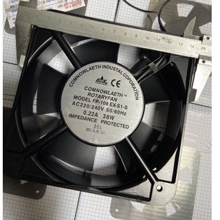 散熱器風扇 15x15 220v,通風風扇,好散熱器,除臭(美麗的鐵邊)
