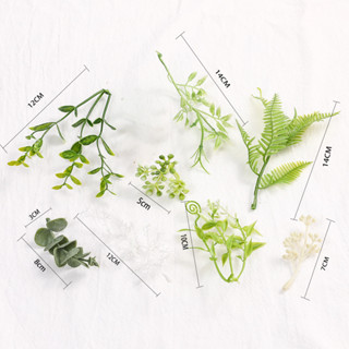 人造綠植蕨類植物水草桉樹人造花植物DIY配件