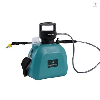 Usb充電式有肩灑水器手持式電動噴霧器農業工具噴壺霧化澆水瓶噴水器多功能園林植物噴霧器窗戶