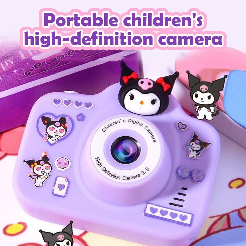 AN.MART 三麗鷗卡通數碼相機兒童兒童玩具 32G 存儲卡迷你 DV 生日 Kuromi Hello Kitty M