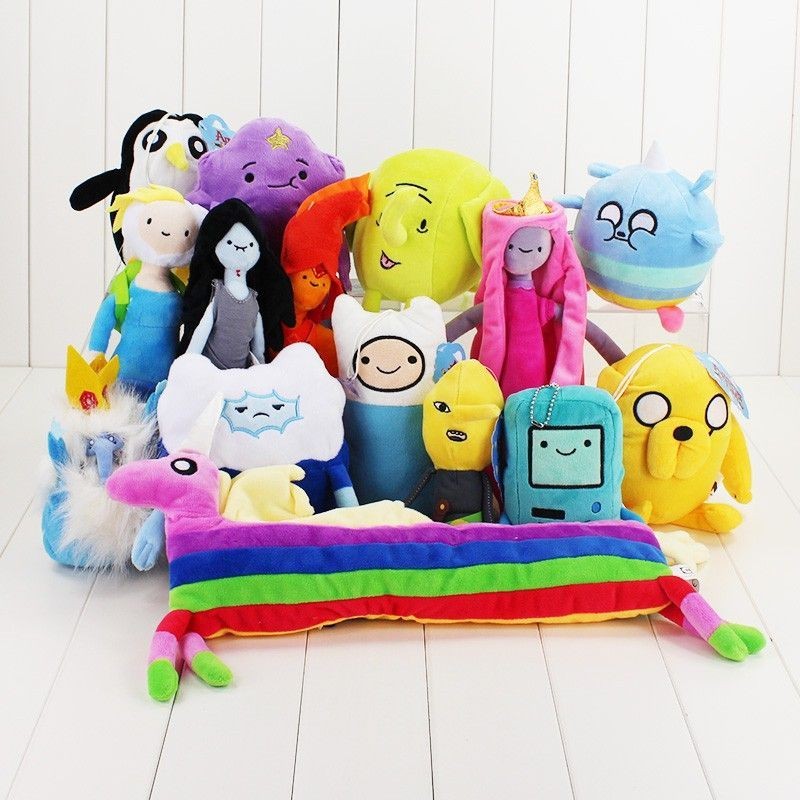 探險活寶Adventure Time 動漫周邊 老皮芬恩冒險時間卡通毛絨玩具公仔禮物